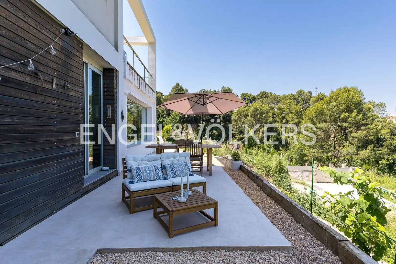 Terrassa de Casa o xalet en venda en Masquefa amb Aire condicionat, Calefacció i Jardí privat