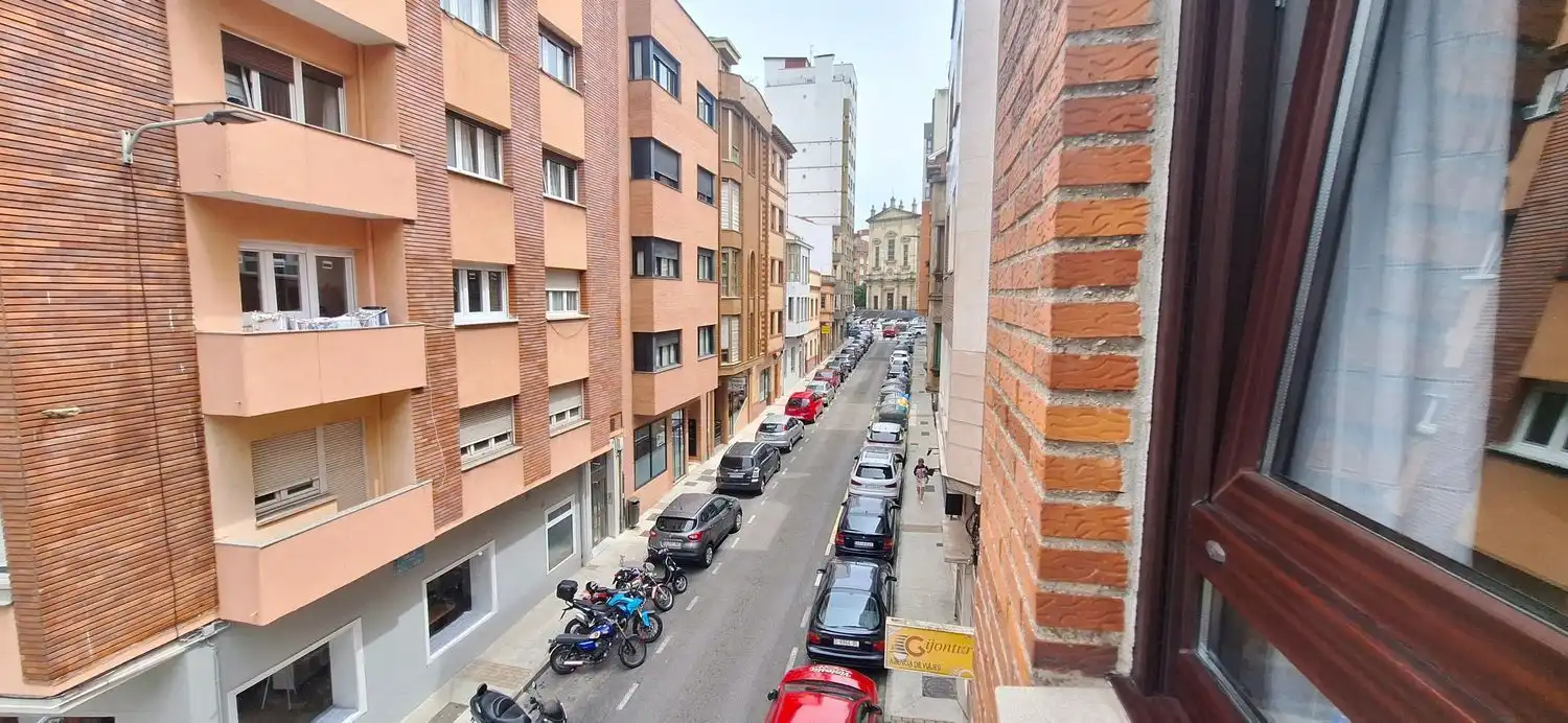 Exterior view of Flat for rent in Gijón   with Heating, Terrace and Swimming Pool