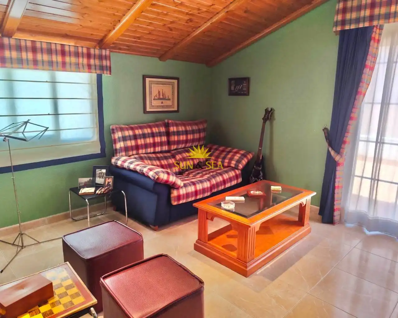 Living room of Houses for sale in Torre-Pacheco  with Air Conditioner, Heating and Terrace