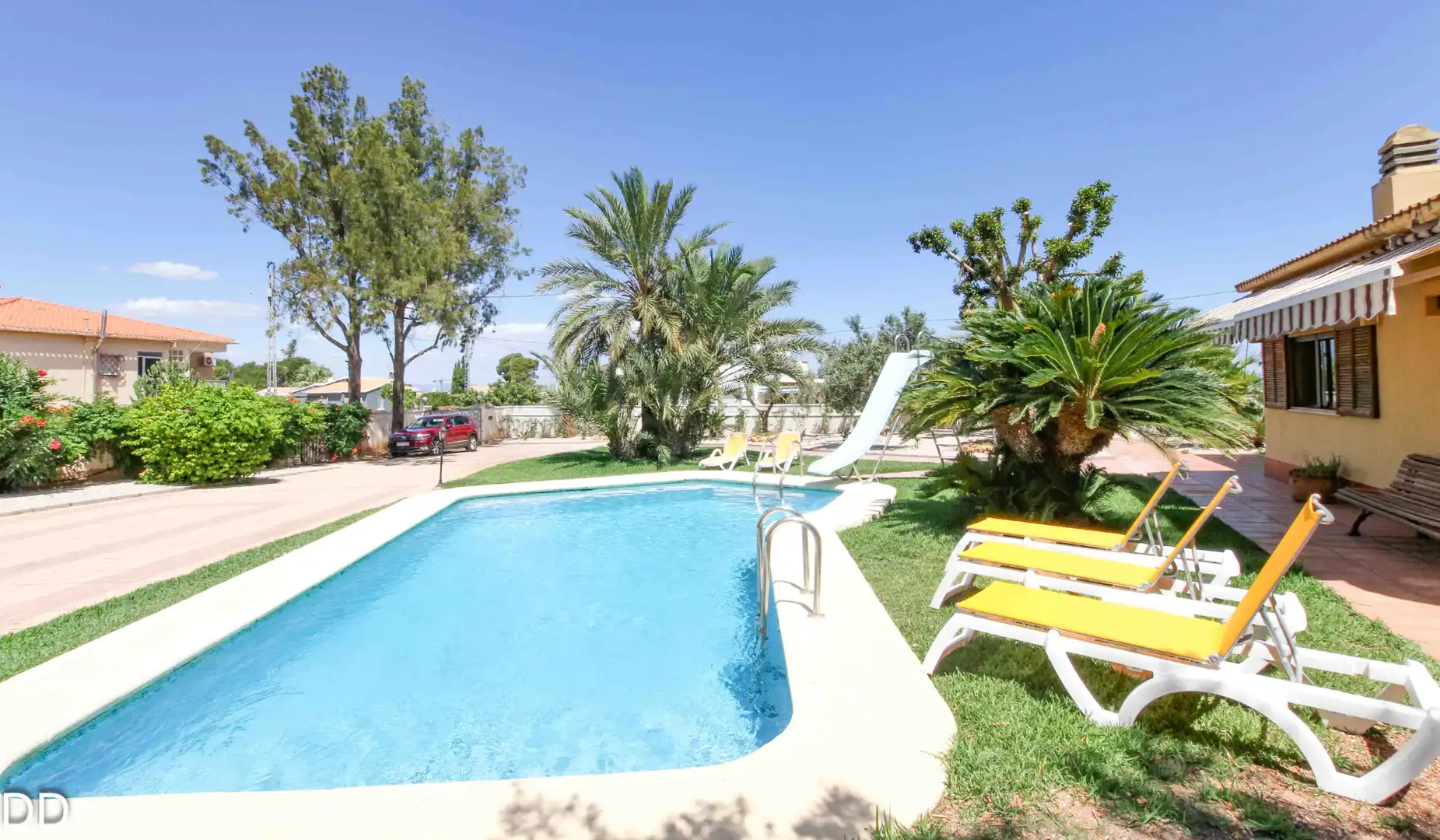 Jardín de Casa o chalet de alquiler en Dénia con Aire acondicionado, Calefacción y Jardín privado