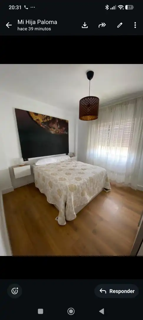 Habitación de Piso de alquiler en Málaga con Aire acondicionado, Parquet y Amueblado