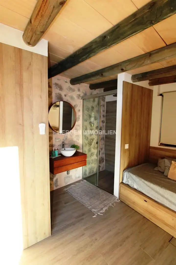Baño de Finca rústica en venta en Calvià con Aire acondicionado, Calefacción y Terraza