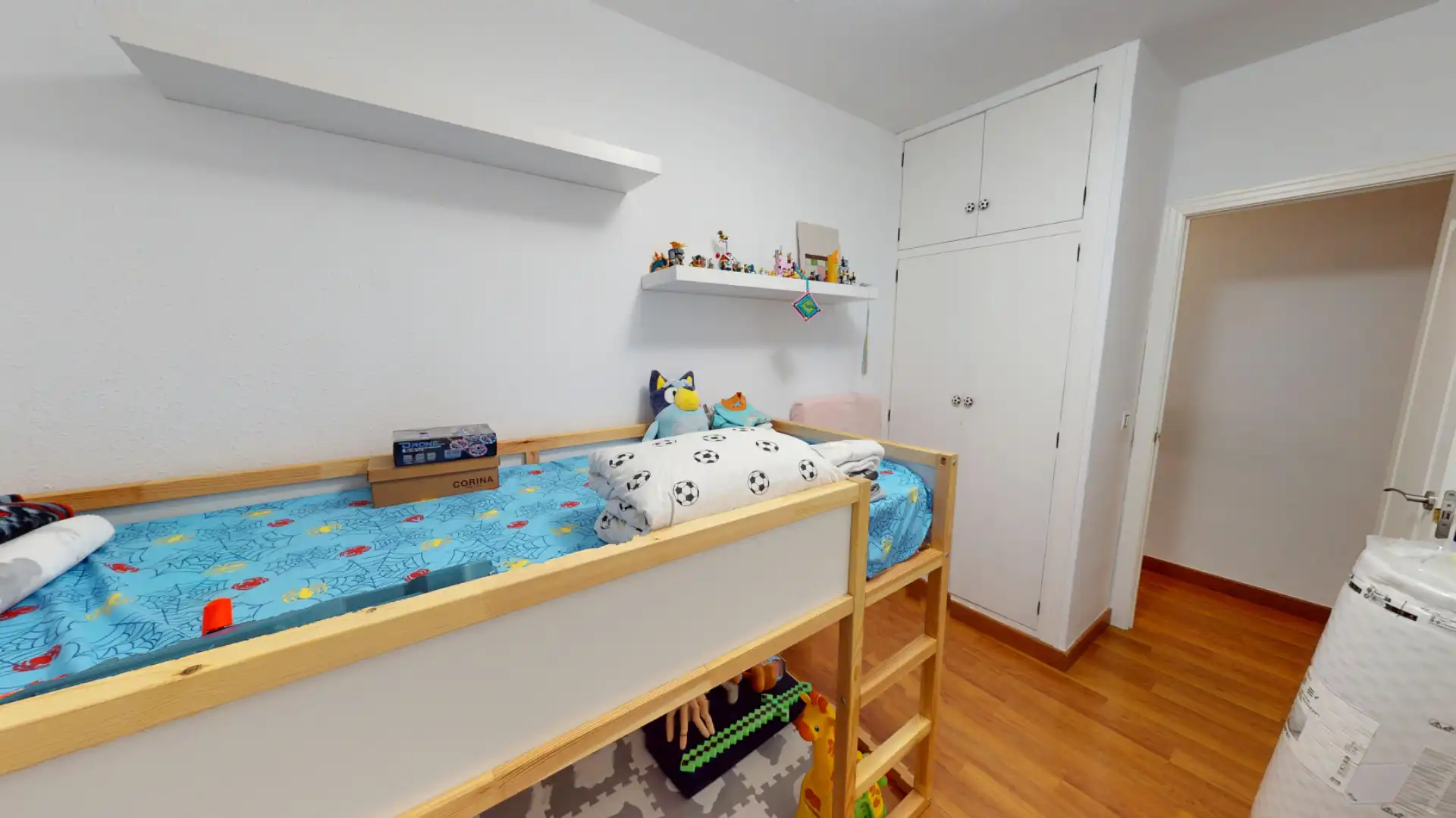 Bedroom of Flat for sale in Alicante / Alacant  with Air Conditioner, Parquet flooring and Terrace