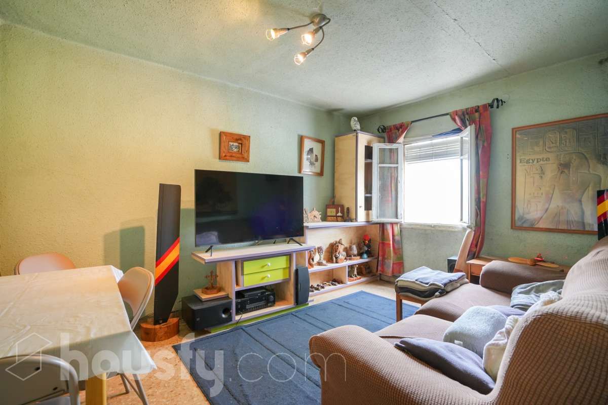 Sala de estar de Piso en venta en  Madrid Capital con Calefacción