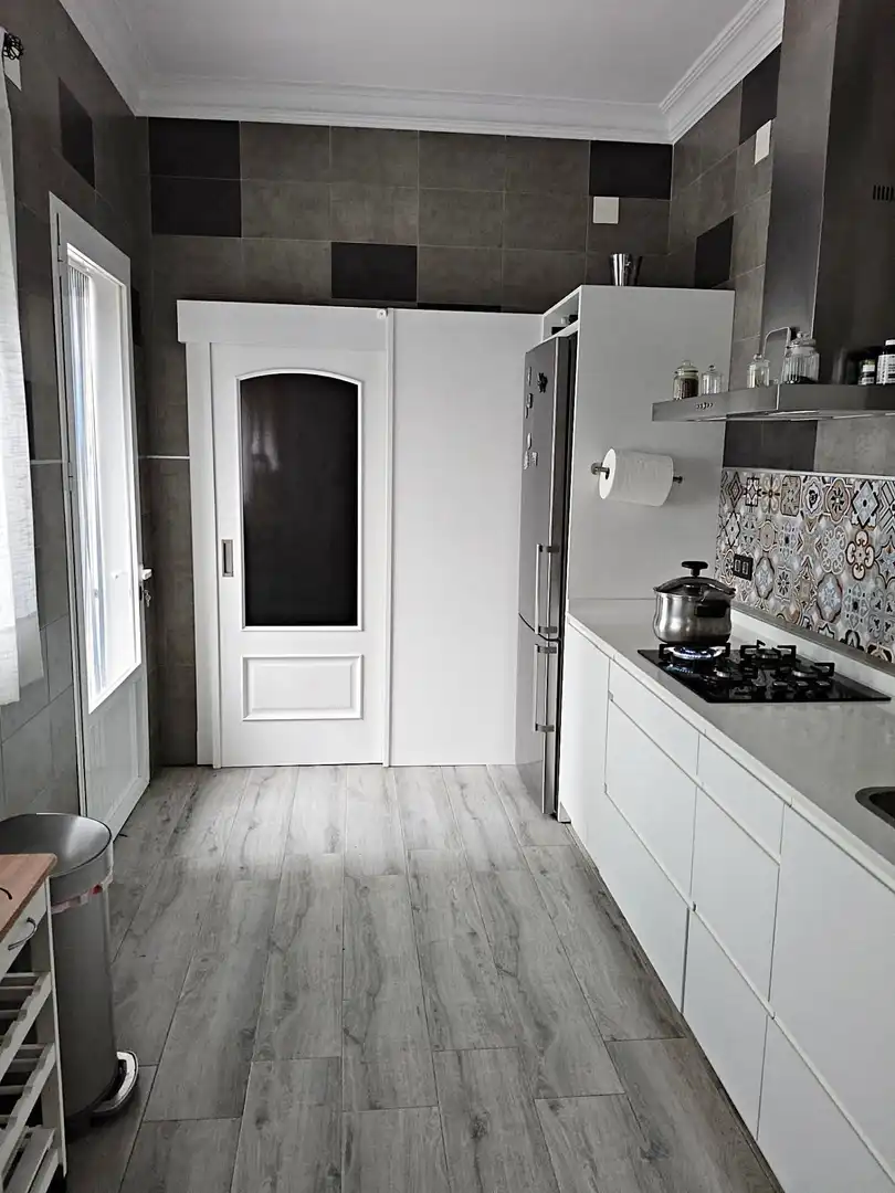 Cocina de Casa adosada en venta en Pilas con Aire acondicionado y Terraza