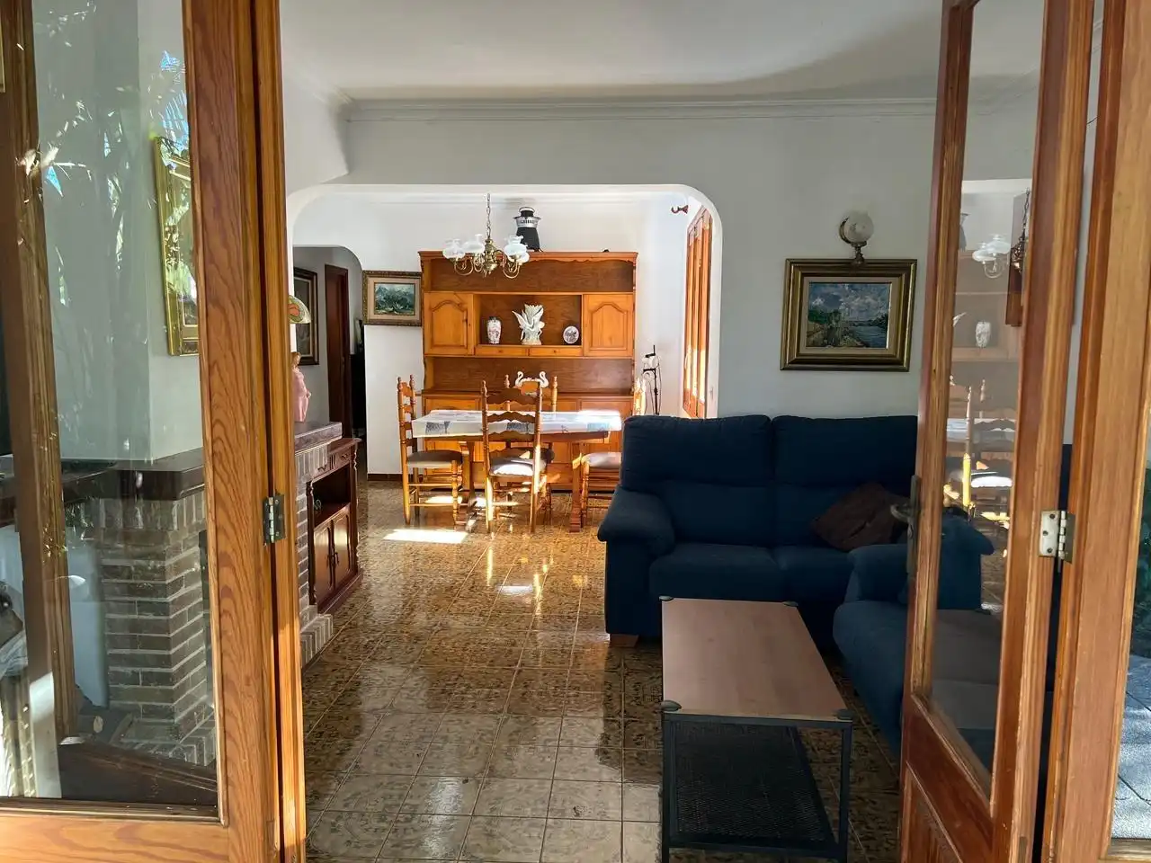 Living room of Houses for rent in Muro  with Private garden, Terrace and Furnished
