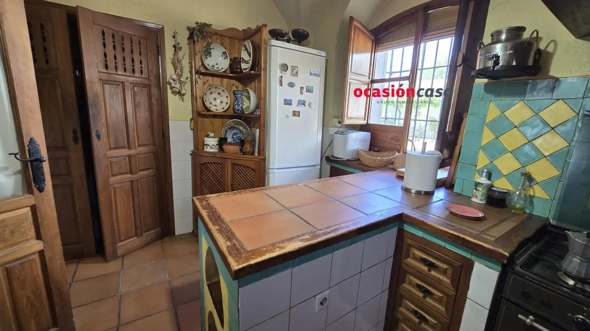 Cocina de Finca rústica en venta en Pozoblanco