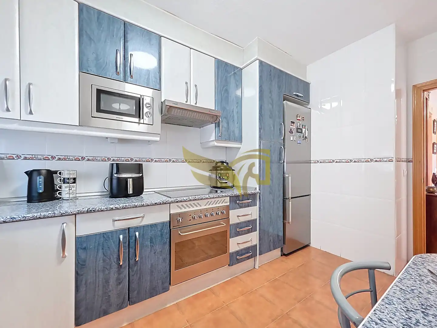 Cocina de Casa adosada en venta en Aranjuez con Aire acondicionado, Calefacción y Jardín privado