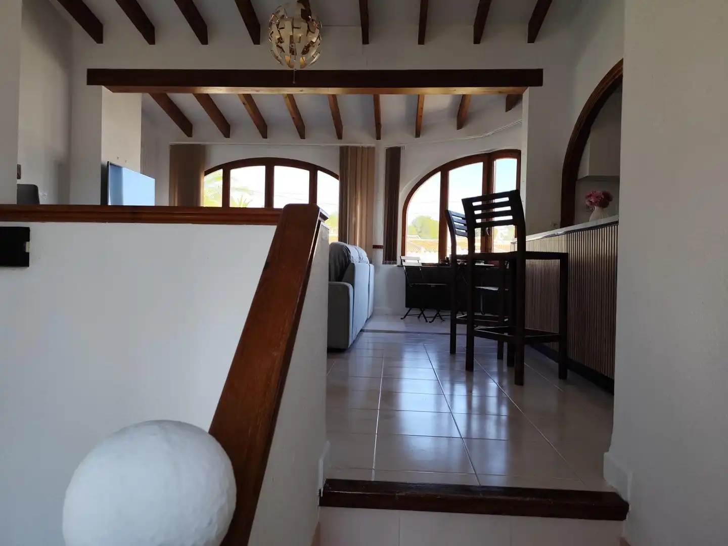 Comedor de Casa o chalet de alquiler en Calpe / Calp con Aire acondicionado, Calefacción y Terraza