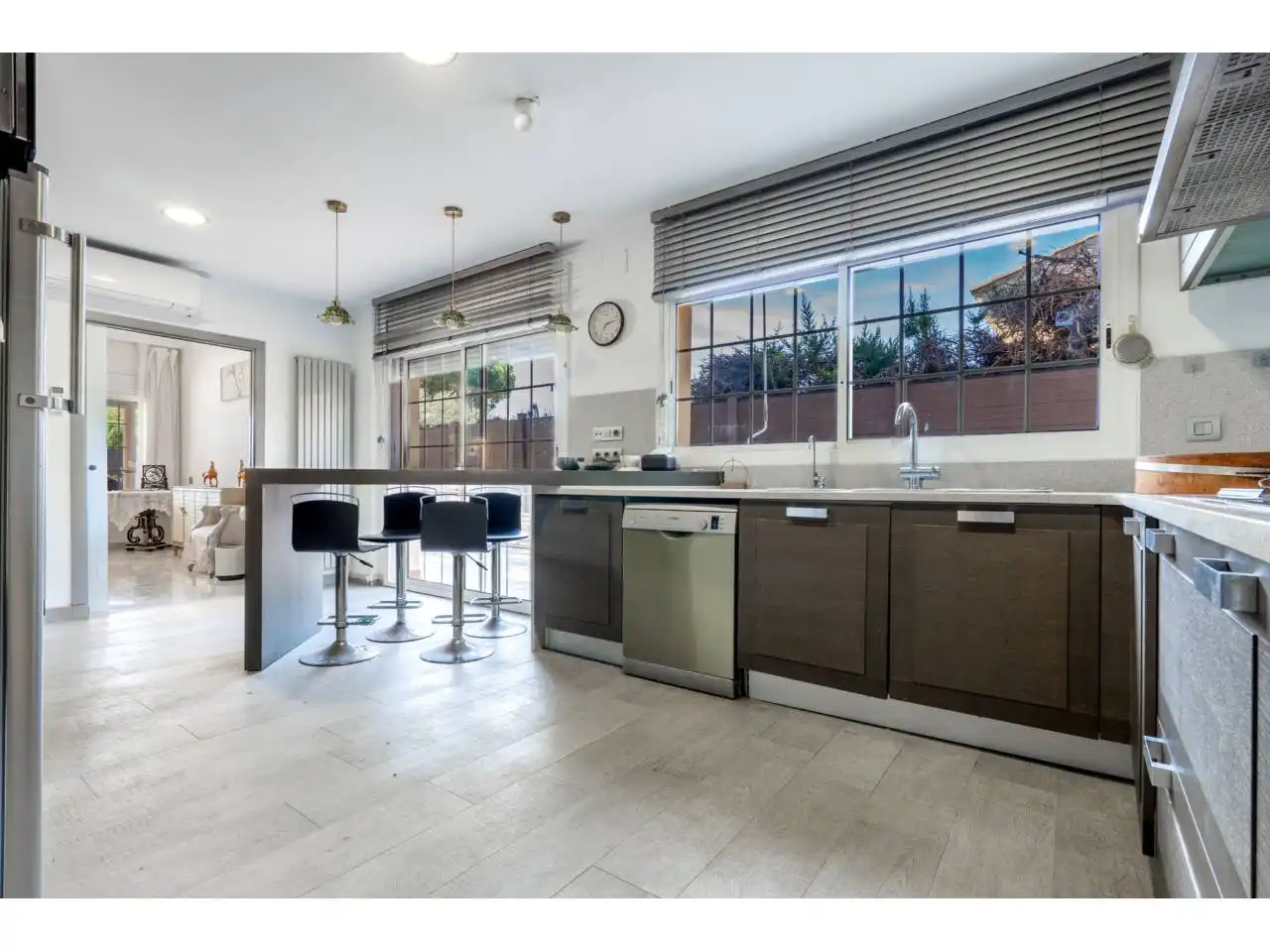 Kitchen of Houses for sale in Cabrils, Barcelona