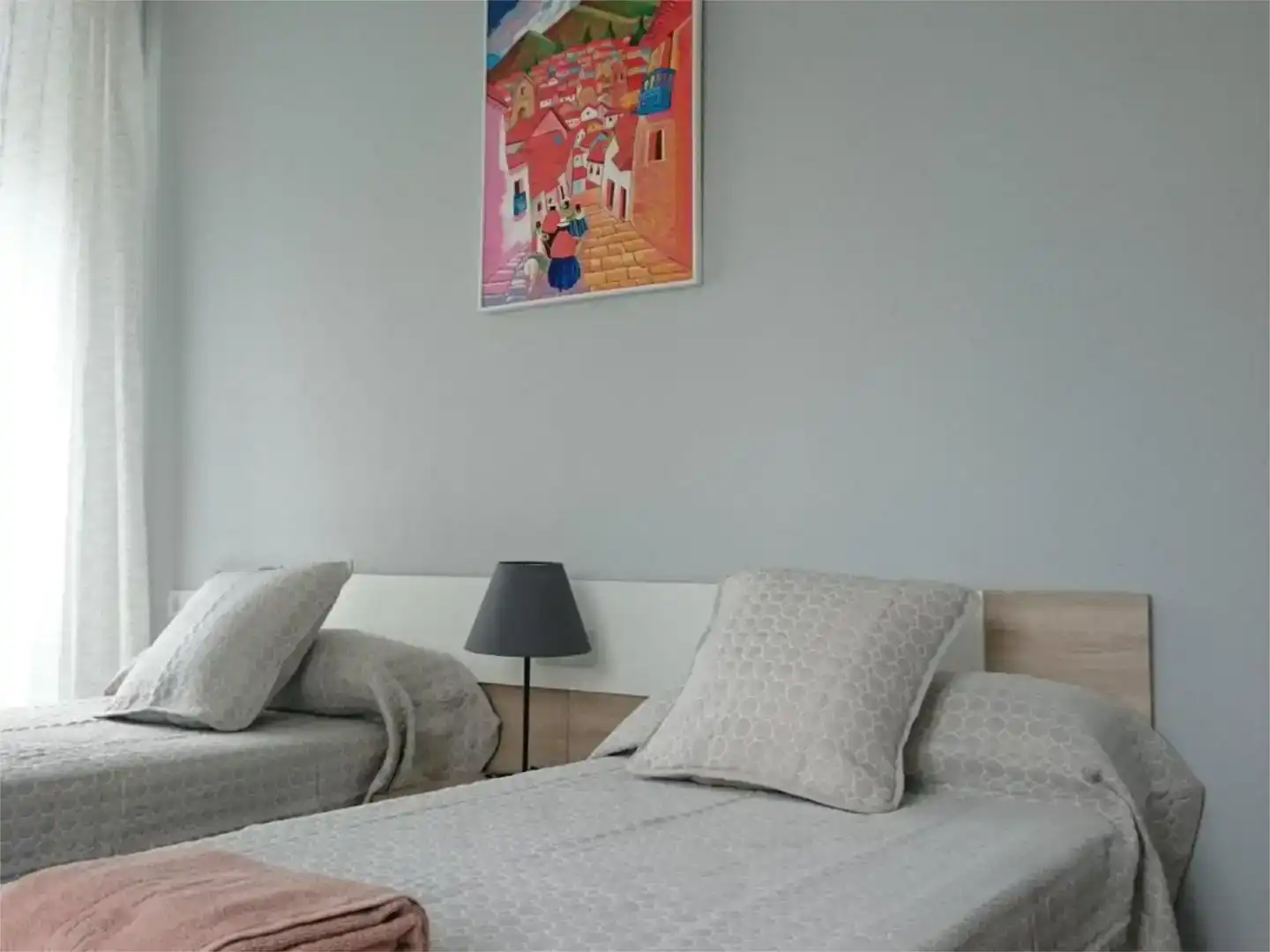 Schlafzimmer von Wohnung zur Miete in Vegadeo mit Balkon