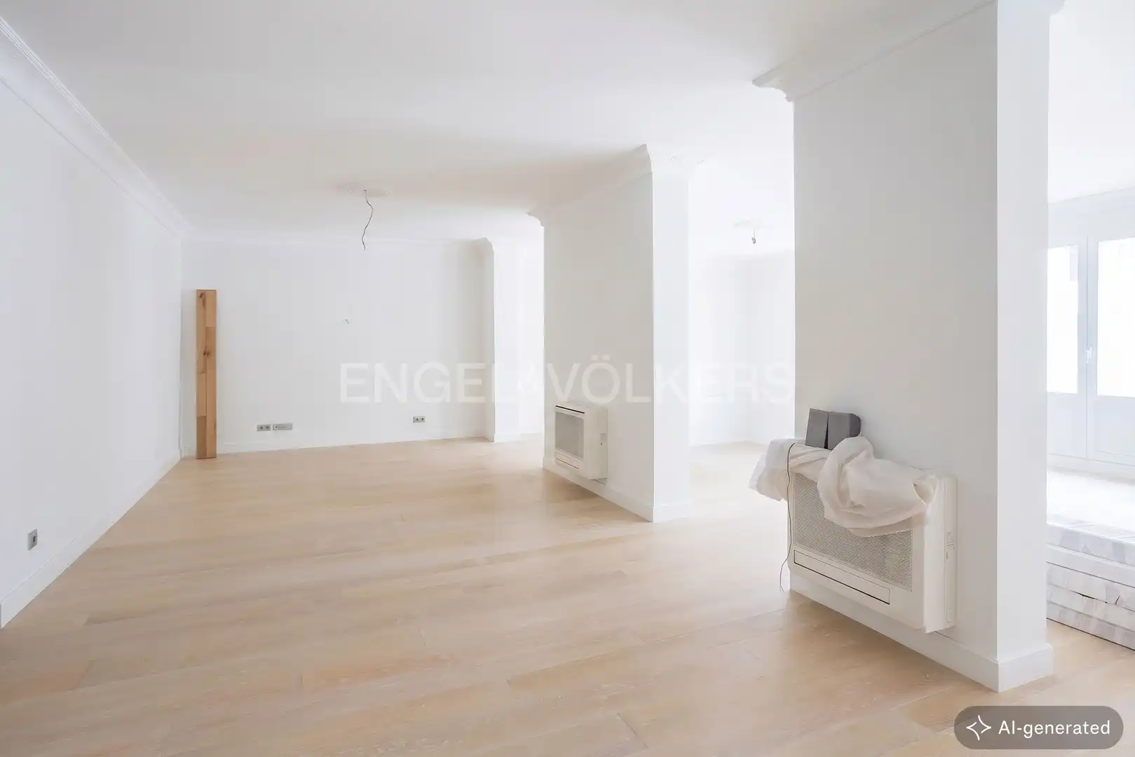 Living room of Flat for sale in Madrid  with Air Conditioner, Heating and Balcony