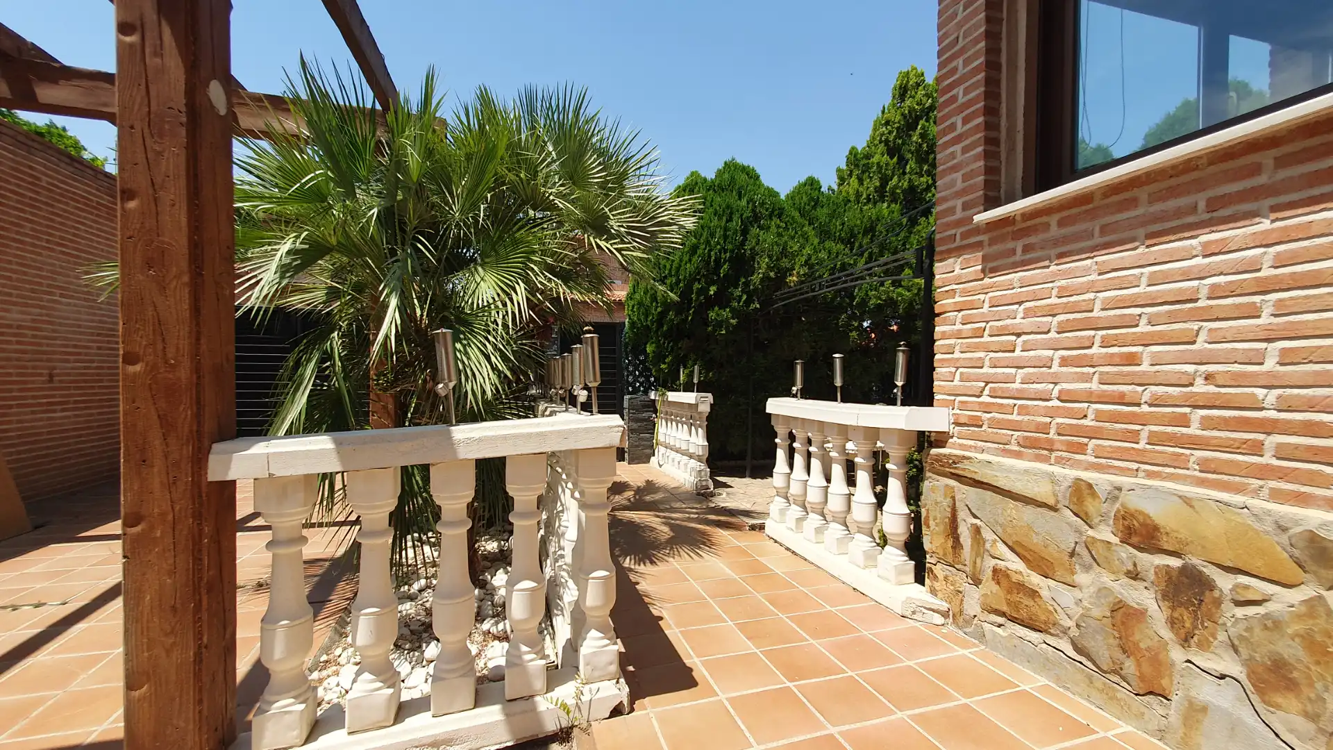 Terrassa de Casa adosada en venda en Olías del Rey amb Aire condicionat, Calefacció i Jardí privat