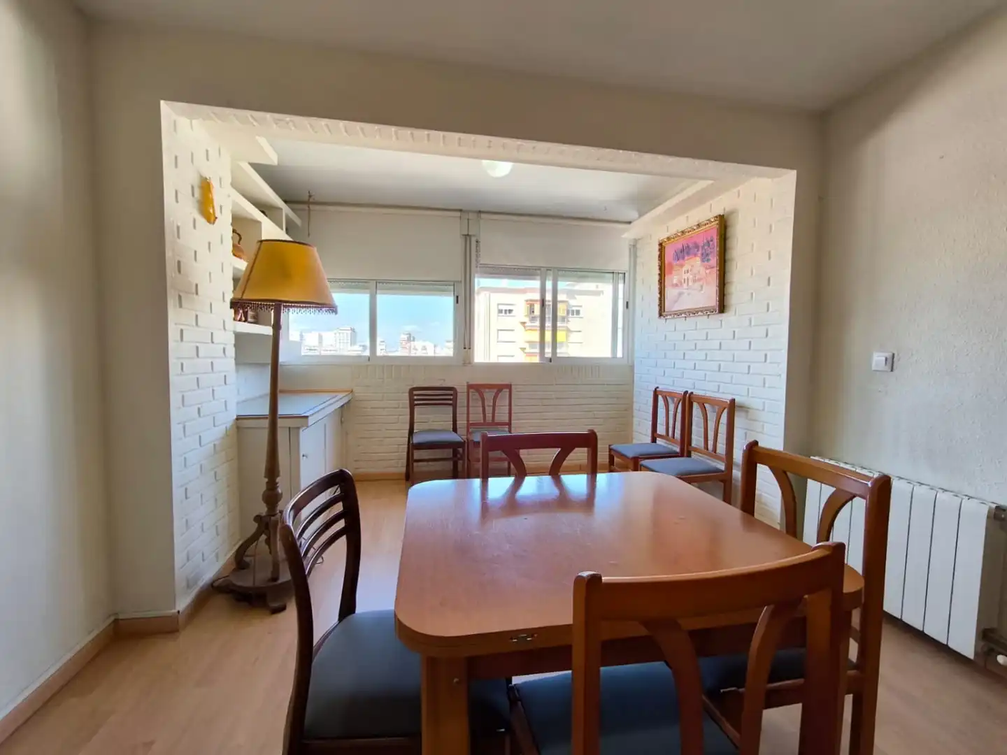 Comedor de Piso de alquiler en Murcia con Aire acondicionado, Calefacción y Terraza