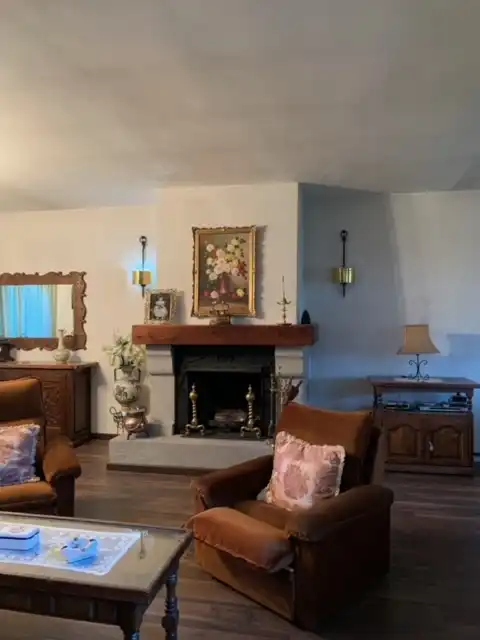 Sala de estar de Casa o chalet en venta en La Adrada  con Calefacción, Jardín privado y Trastero