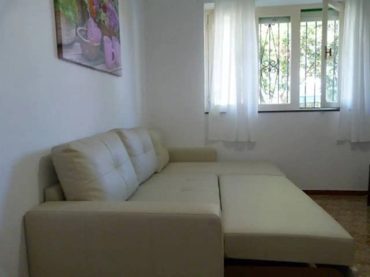 Sala de estar de Casa o chalet de alquiler en Noja con Jardín privado, Terraza y Amueblado
