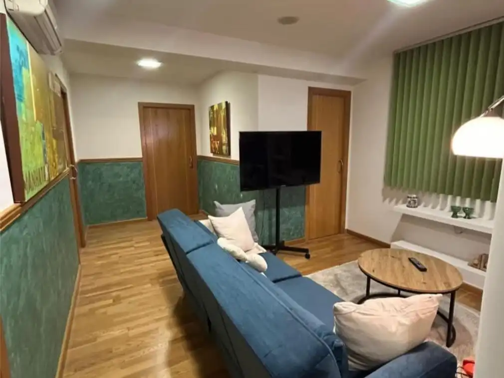 Sala de estar de Piso en venta en Ourense Capital  con Calefacción, Amueblado y Balcón