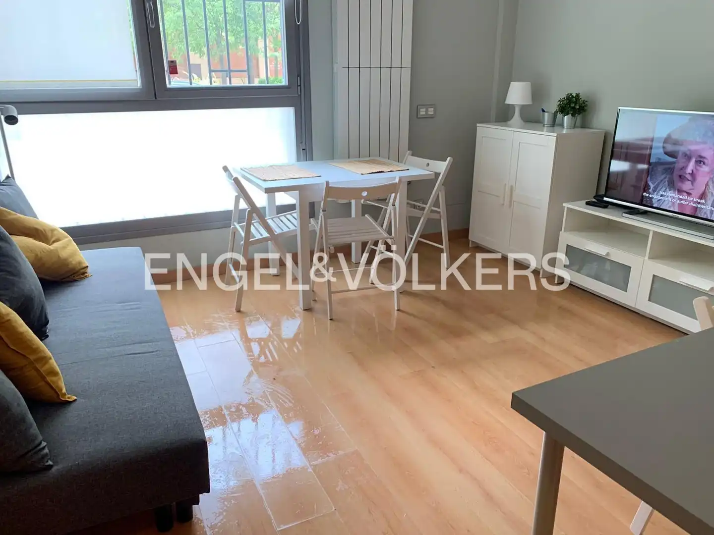 Sala de estar de Apartamento de alquiler en Madrid con Calefacción y Trastero