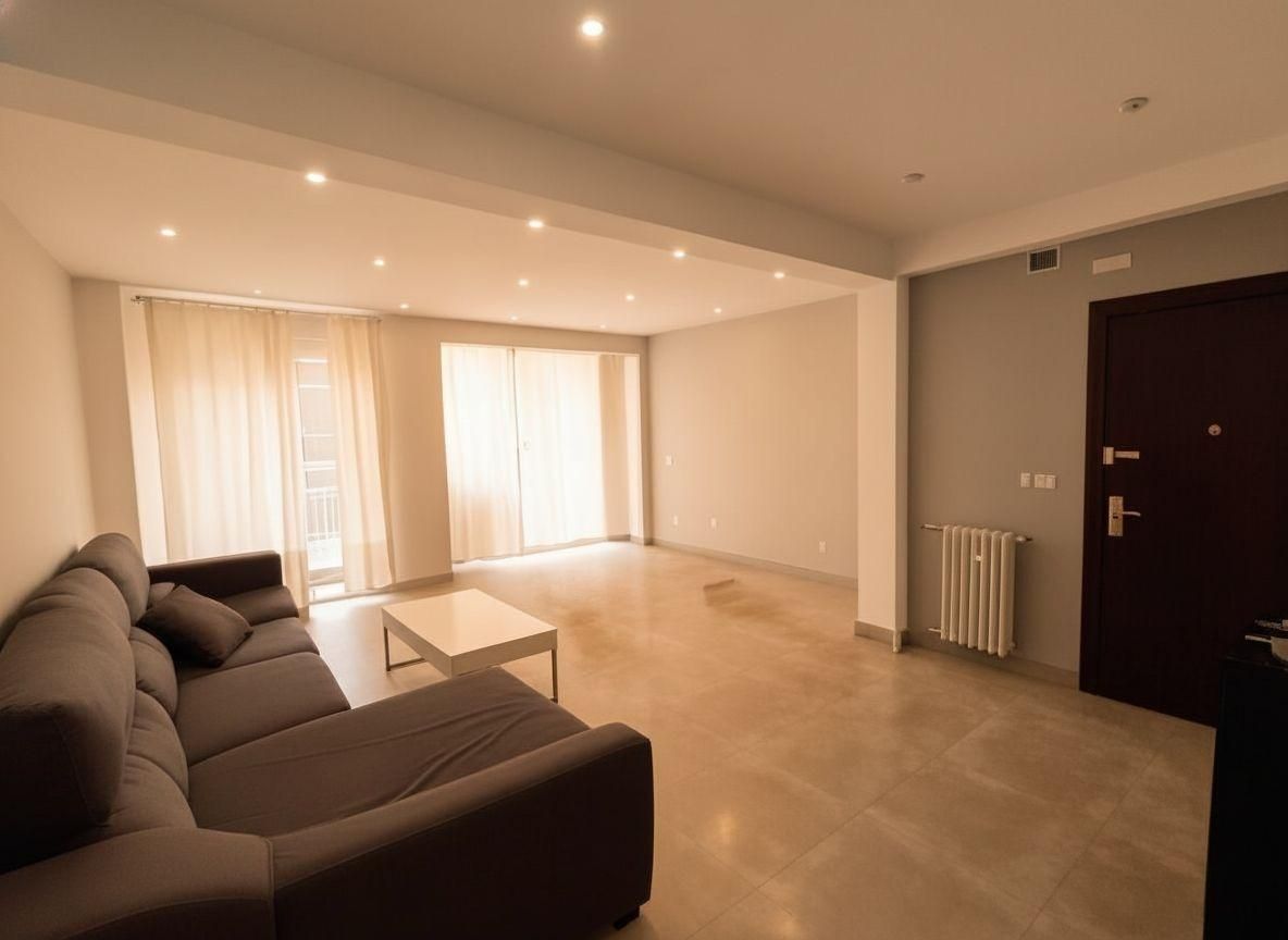 Sala d'estar de Pis en venda en  Albacete Capital amb Calefacció, Terrassa i Balcó