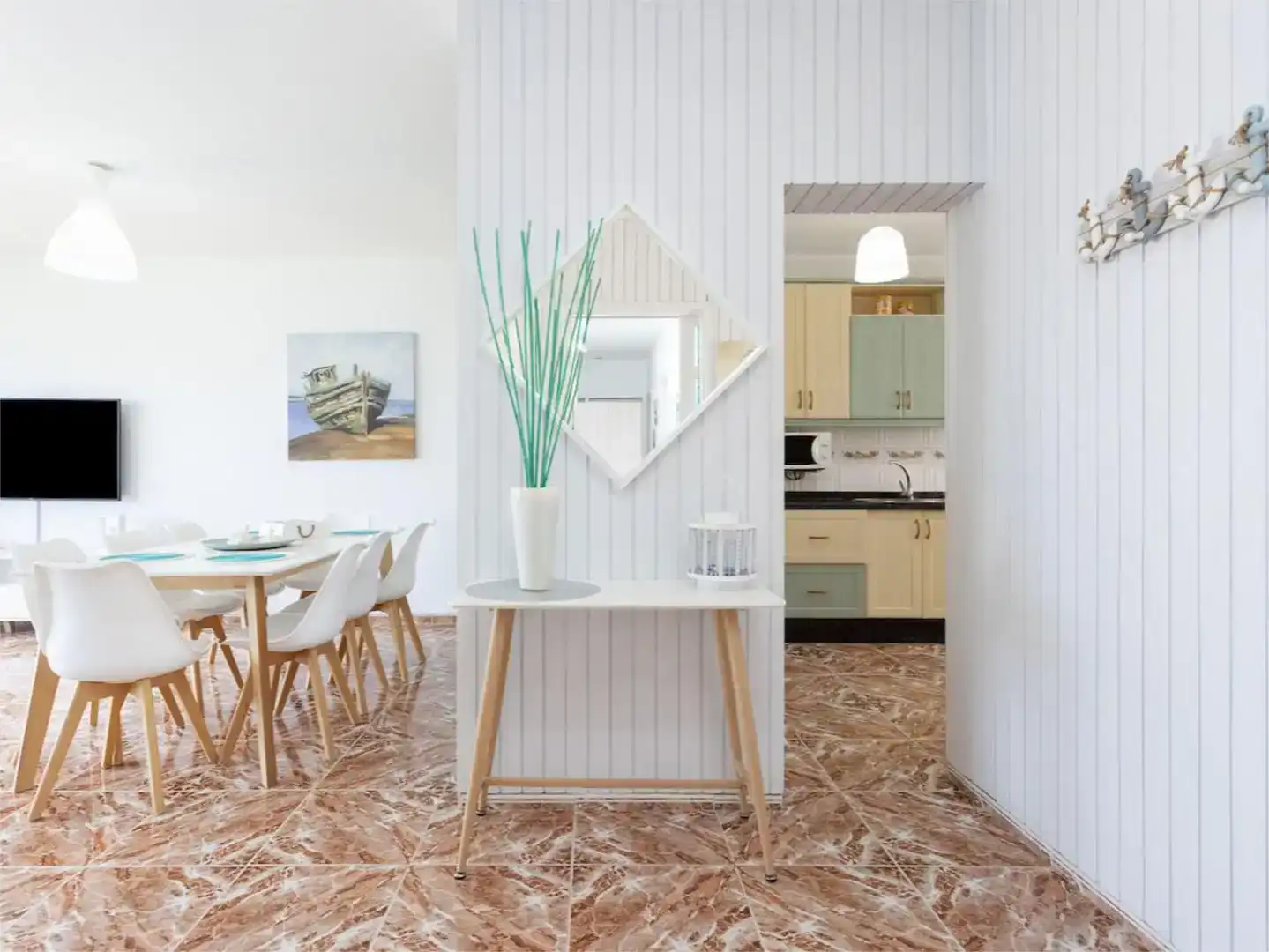 Comedor de Casa o chalet de alquiler en Güímar con Aire acondicionado, Jardín privado y Piscina