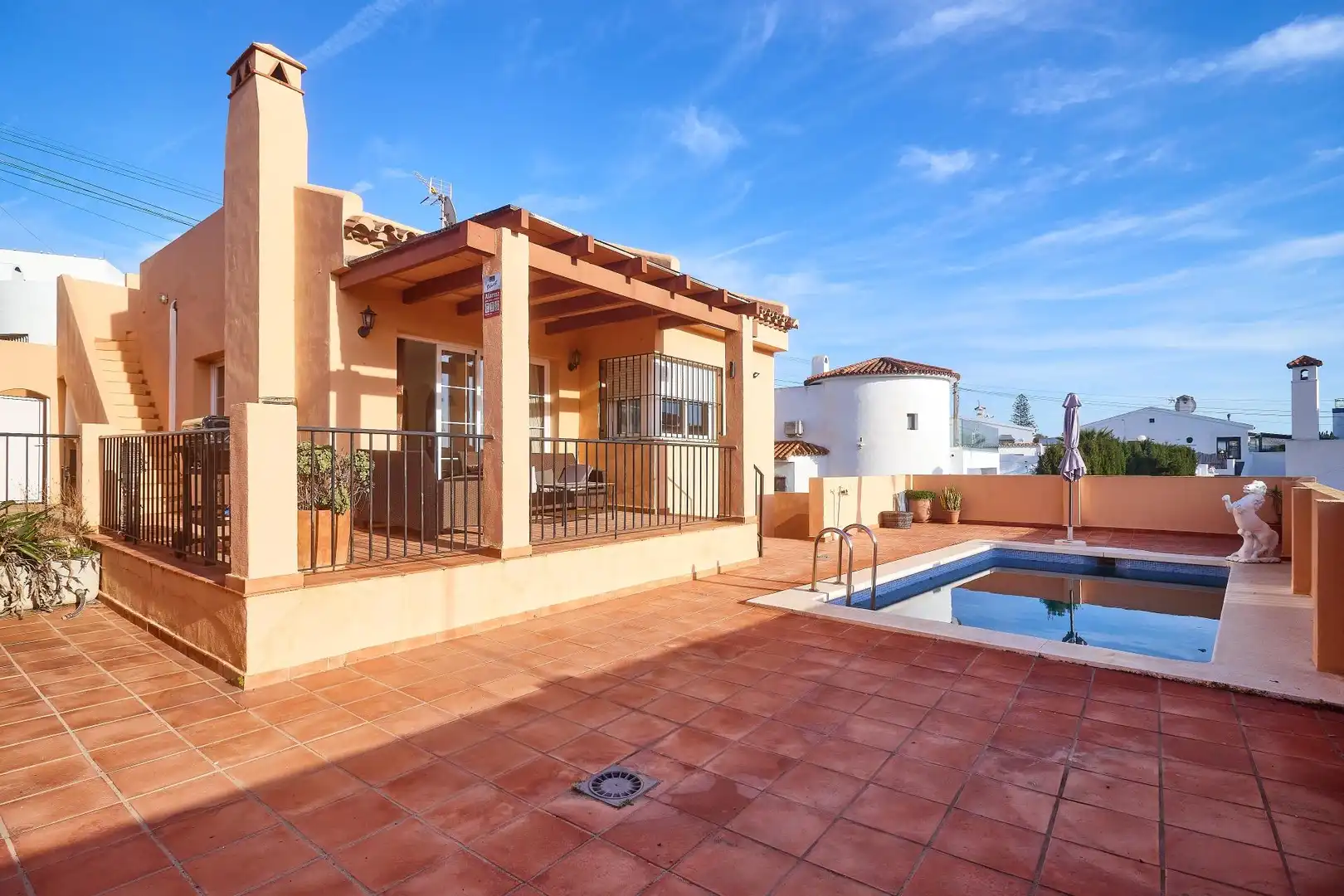 Terraza de Casa o chalet en venta en Mijas con Jardín privado, Terraza y Trastero