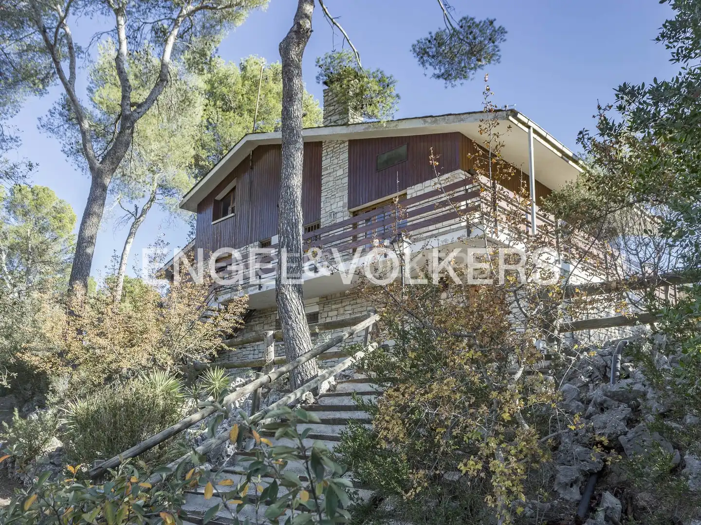 Vista exterior de Casa o chalet en venta en La Pobla de Claramunt con Calefacción, Jardín privado y Terraza