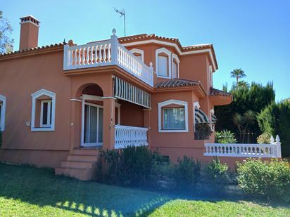 Exterior view of House or chalet for sale in Mijas  with Air Conditioner, Private garden and Terrace