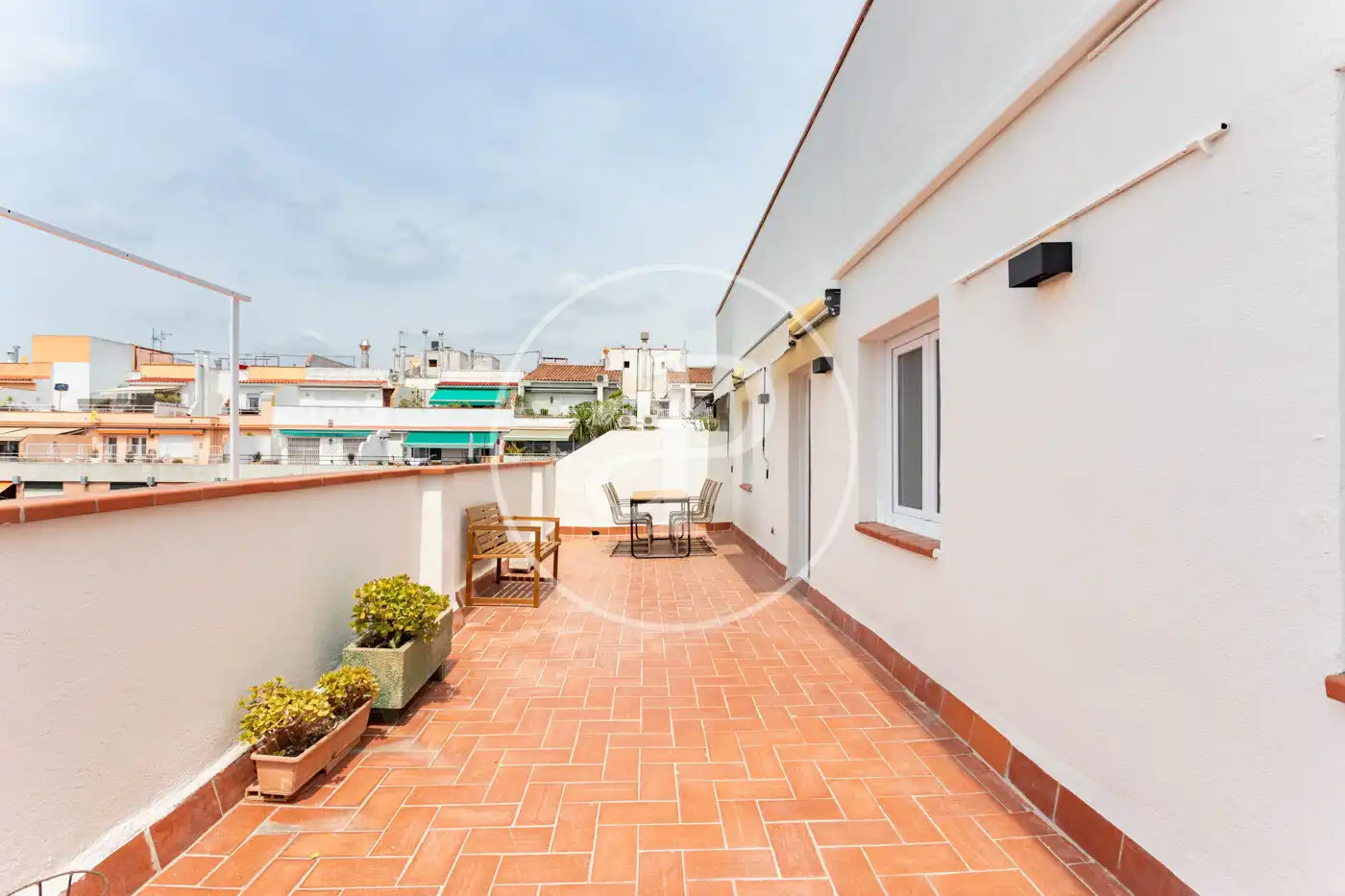 Terrace of Flat for rent in Barcelona  with Air Conditioner, Heating and Terrace