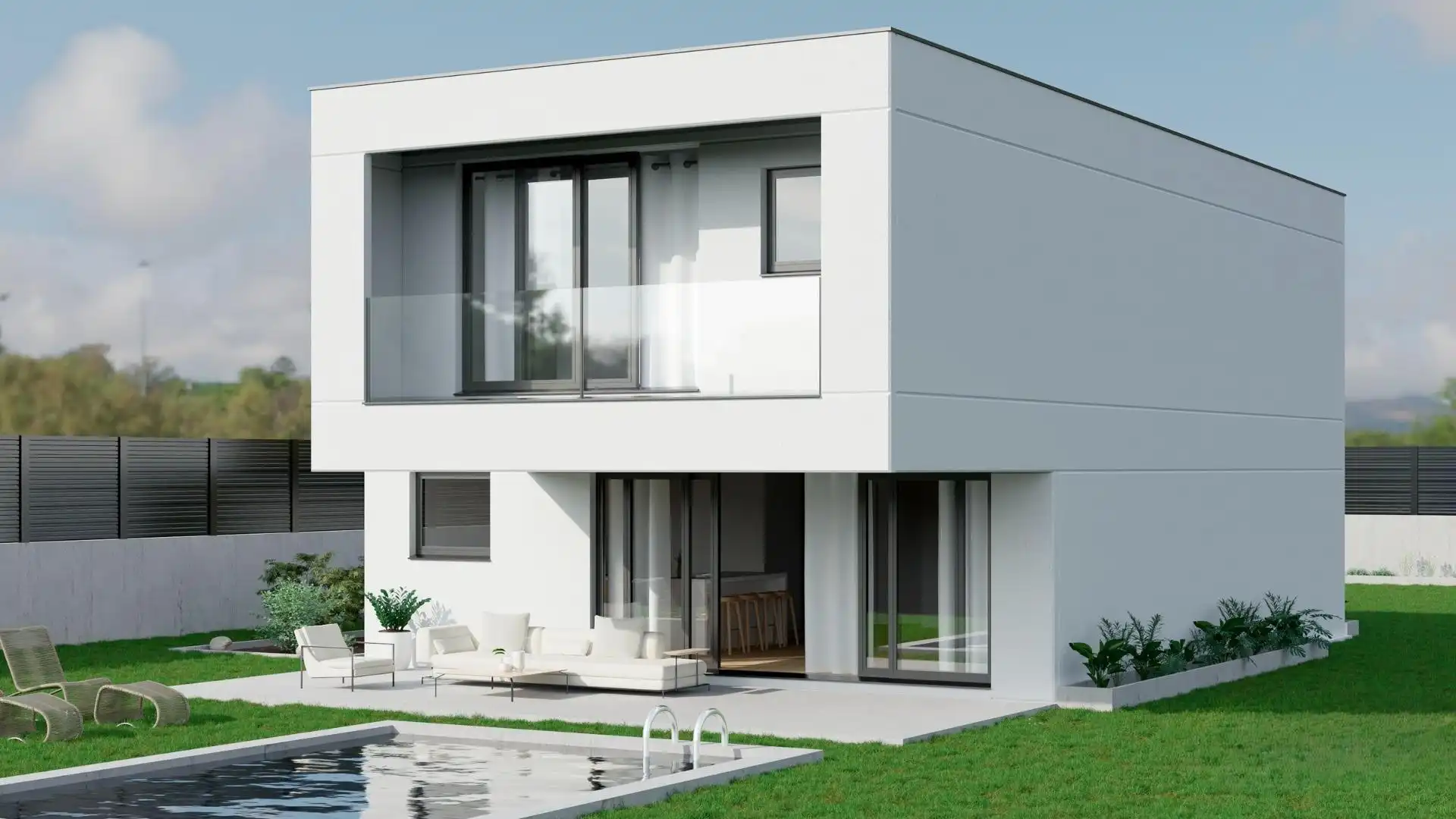 Vista exterior de Casa o chalet en venta en Fornells de la Selva con Aire acondicionado, Jardín privado y Terraza