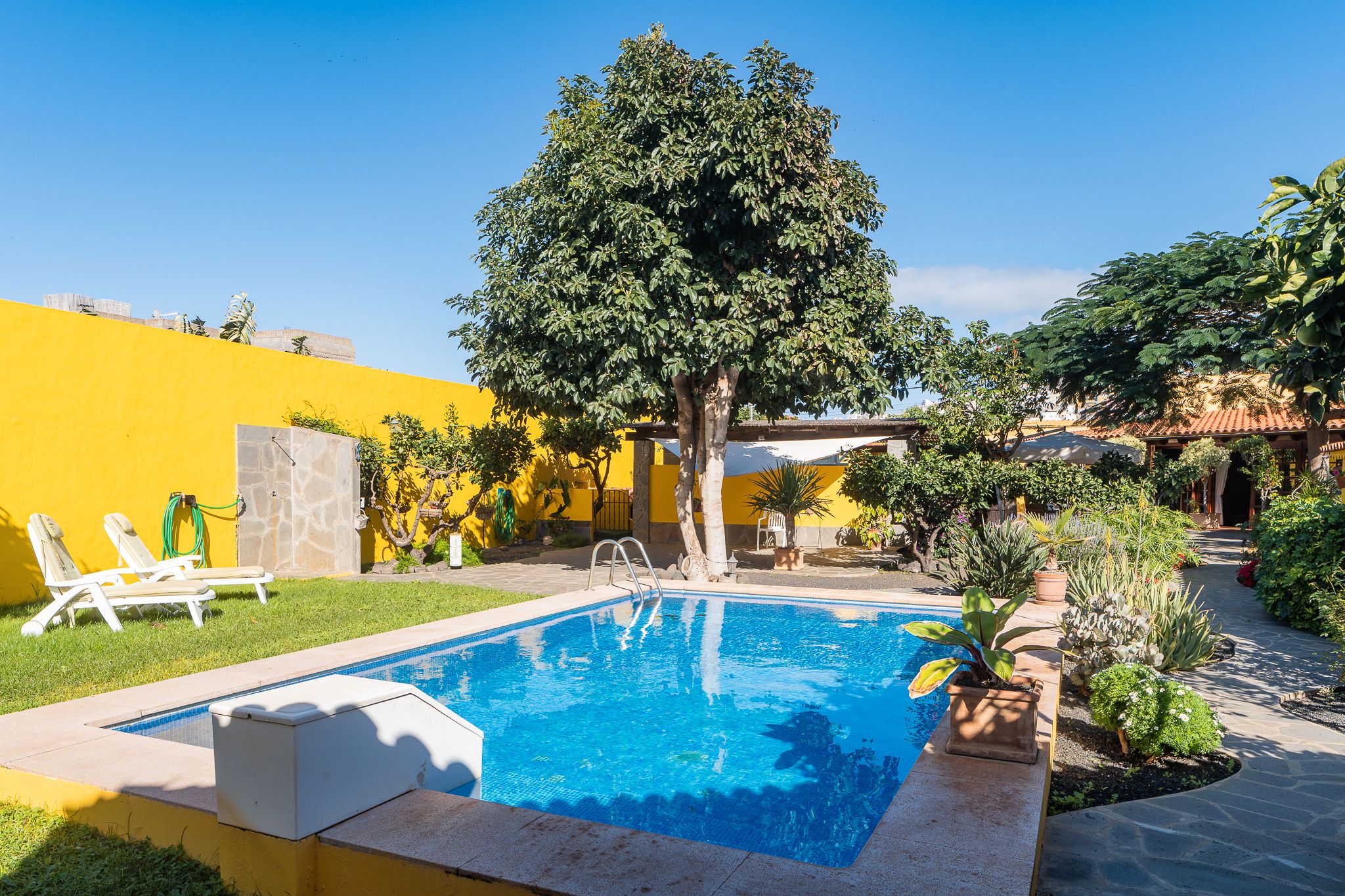 Swimming pool of House or chalet for sale in Gáldar  with Air Conditioner, Private garden and Terrace