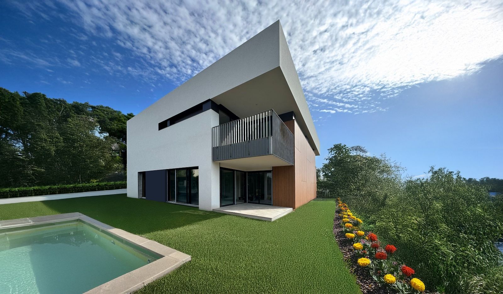 Exterior view of Single-family semi-detached for sale in Palamós  with Air Conditioner, Heating and Private garden