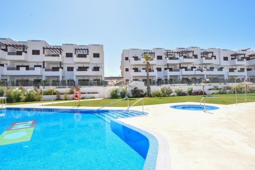 Exterior view of Flat for sale in Pulpí  with Air Conditioner, Heating and Private garden