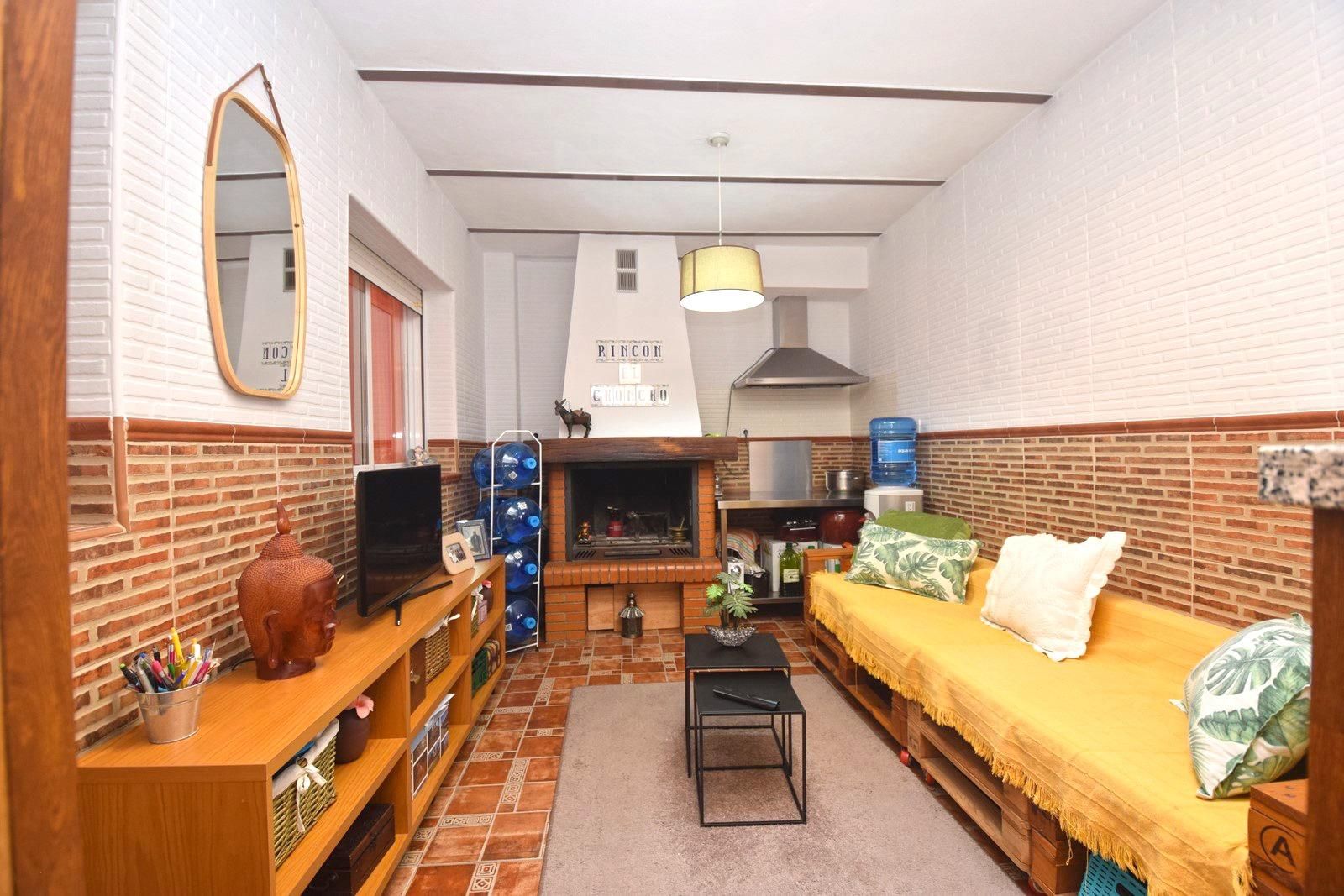 Living room of House or chalet for sale in El Ejido  with Air Conditioner, Terrace and Balcony