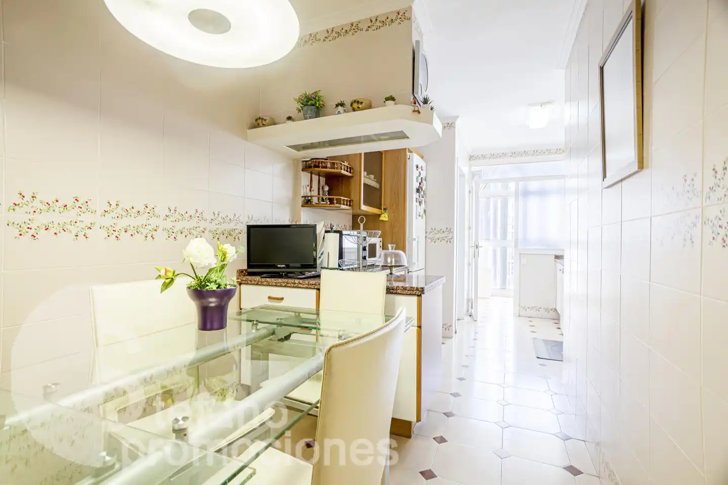 Cocina de Piso en venta en Málaga con Aire acondicionado, Parquet y Terraza