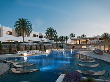 Adossat d'obra nova amb piscina en venda a Arrabal Hipodromo Costa del Sol 2