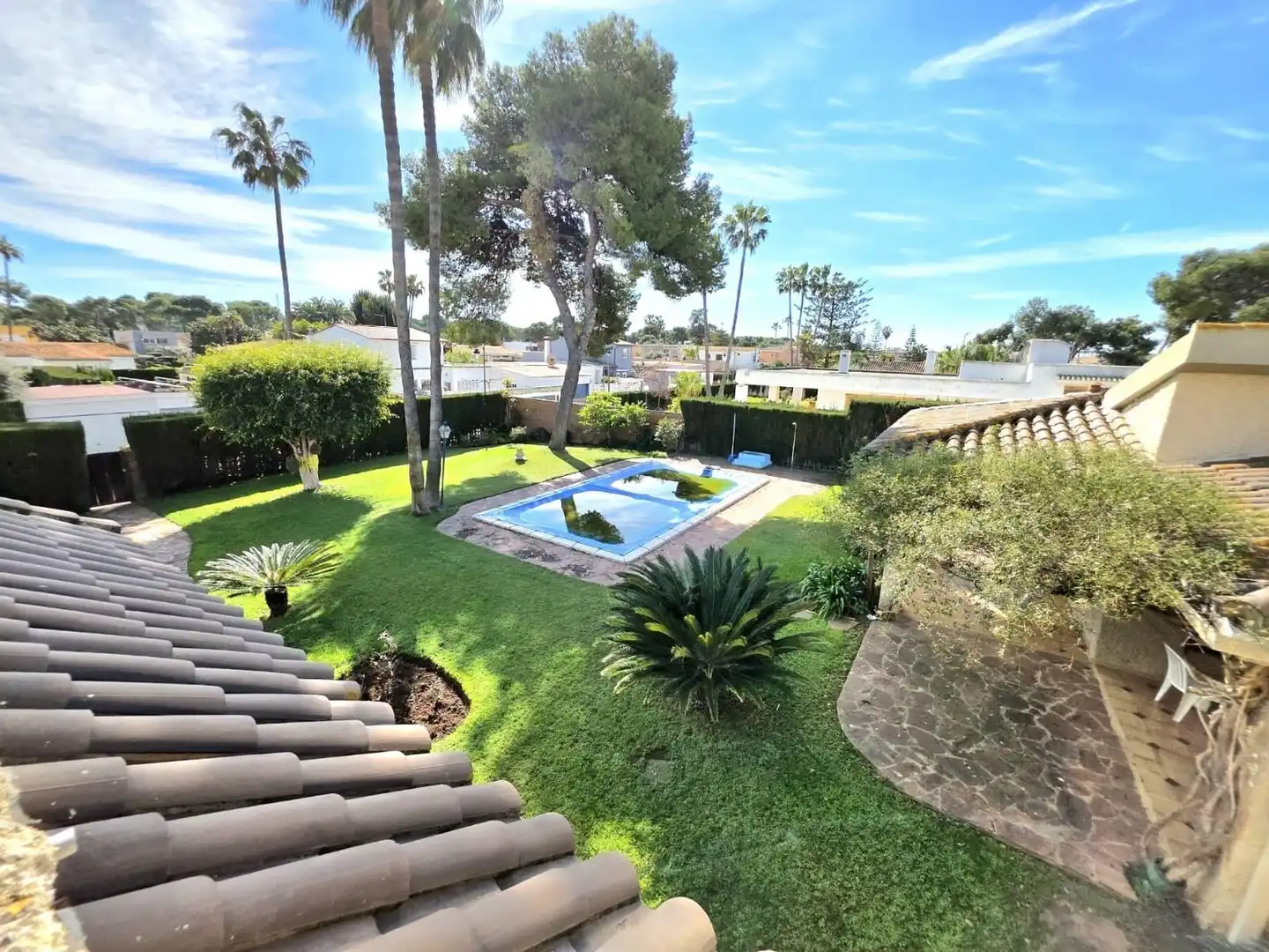 Jardí de Casa o xalet en venda en Castellón de la Plana / Castelló de la Plana amb Calefacció, Jardí privat i Terrassa