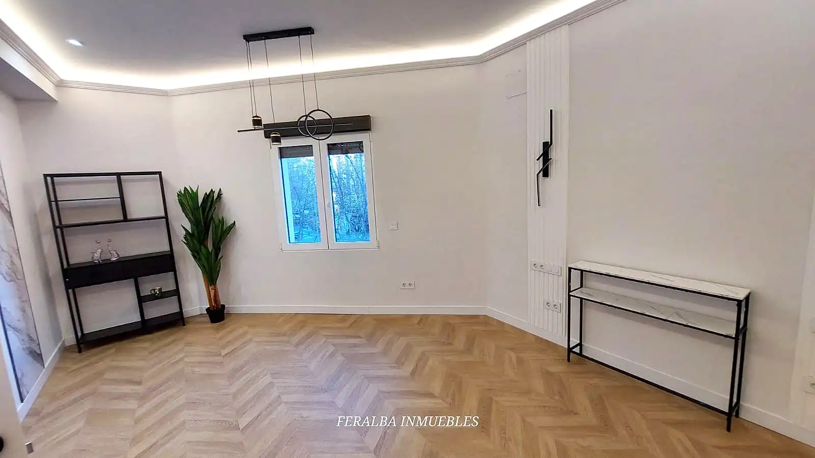 Sala de estar de Piso en venta en Madrid con Amueblado