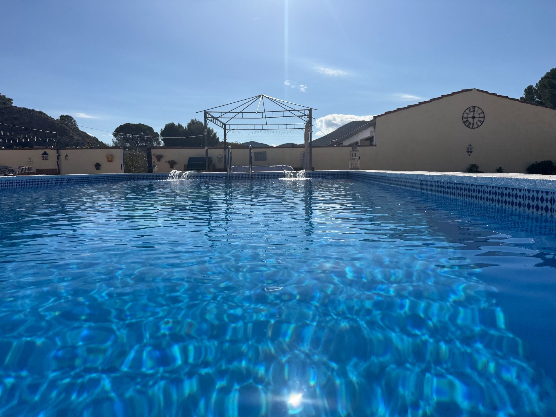 Piscina de Casa o xalet en venda en Villena amb Calefacció, Jardí privat i Traster