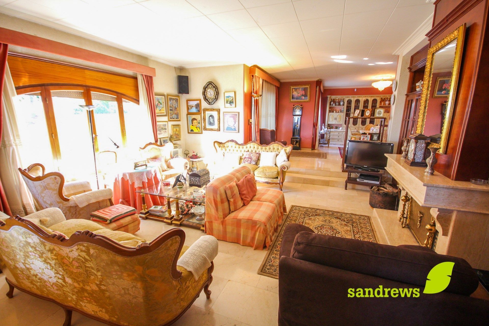 Sala d'estar de Casa o xalet en venda en Llers amb Calefacció, Jardí privat i Terrassa