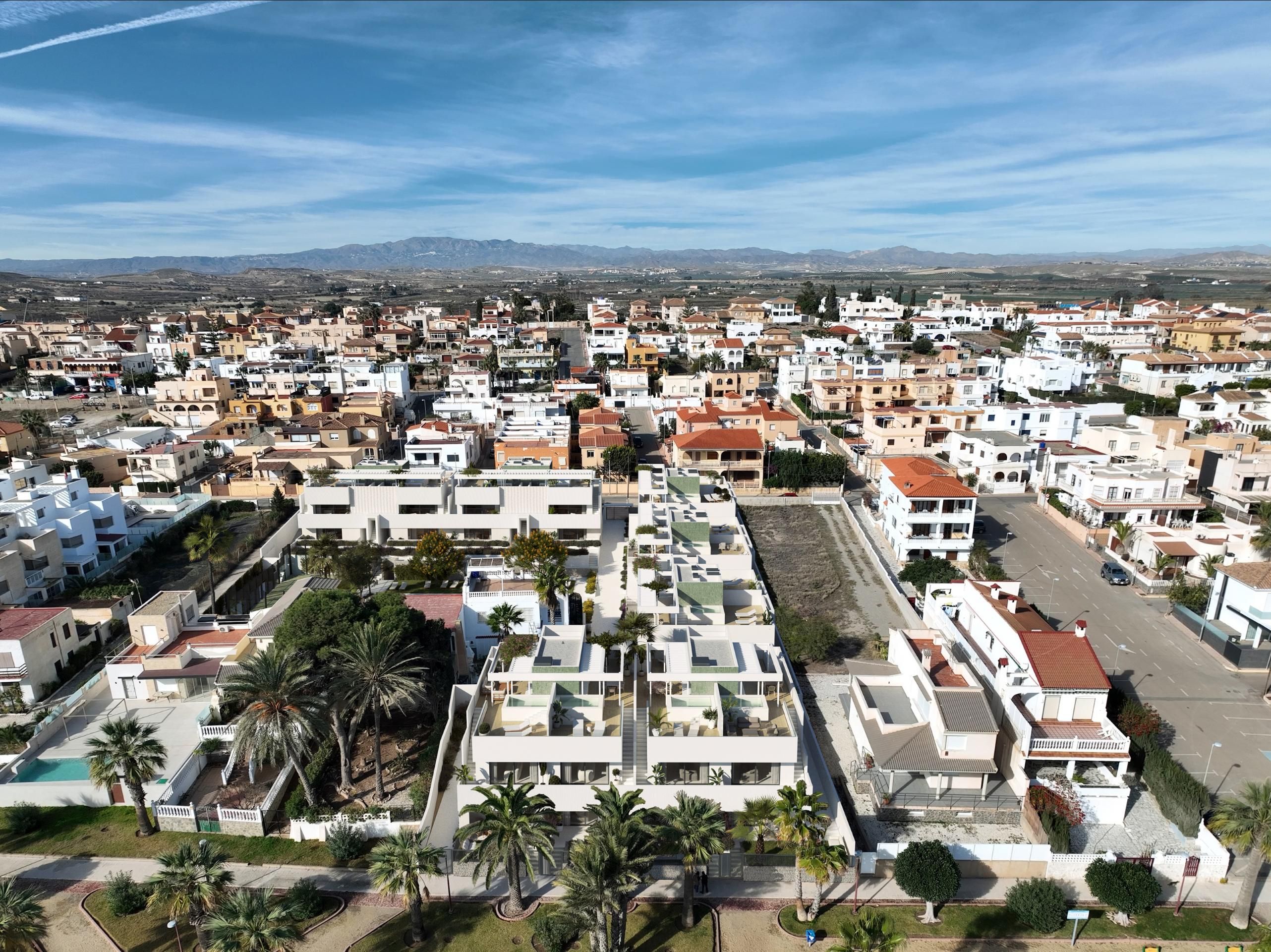 Vista exterior de Planta baja en venta en Garrucha
