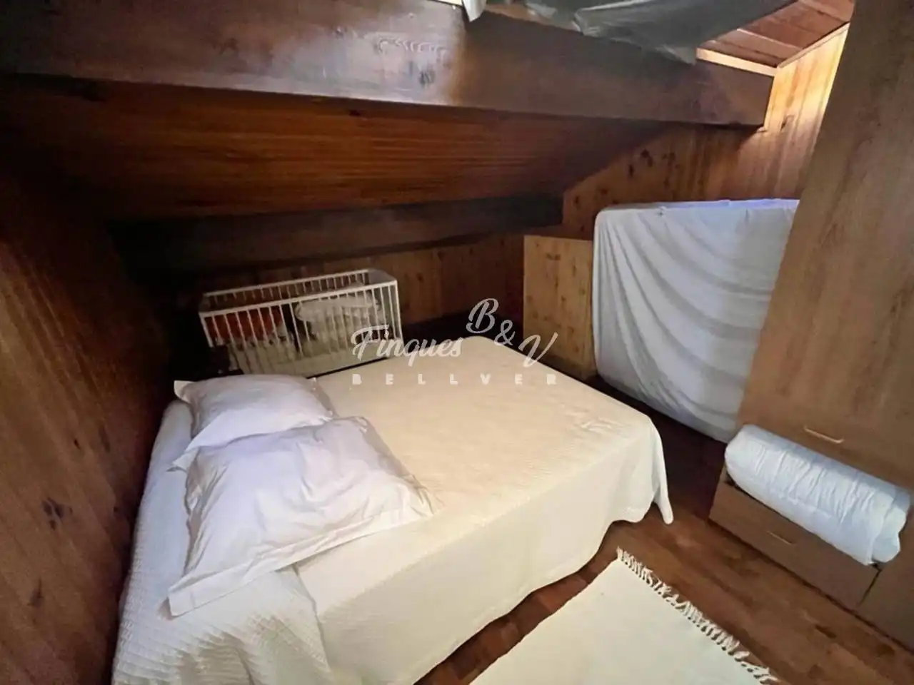 Bedroom of Houses for rent in Dorres  with Heating, Private garden and Parquet flooring