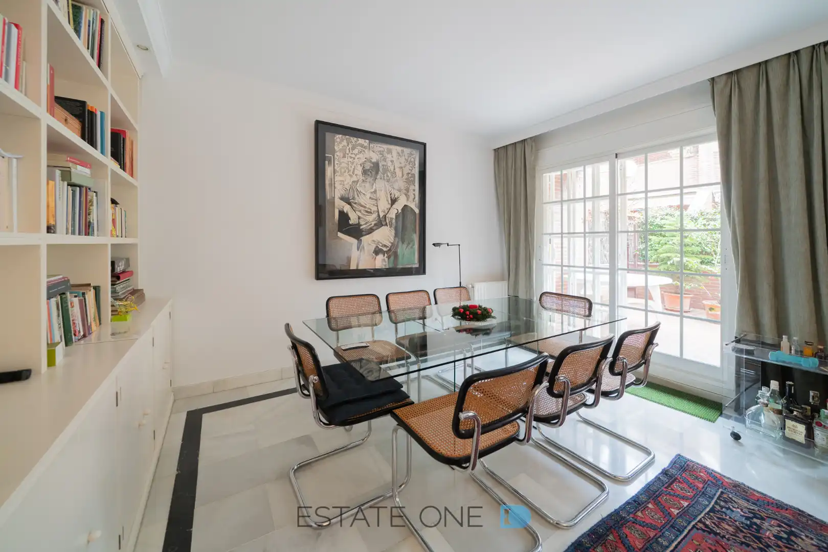 Comedor de Casa adosada en venta en Madrid con Aire acondicionado, Calefacción y Jardín privado