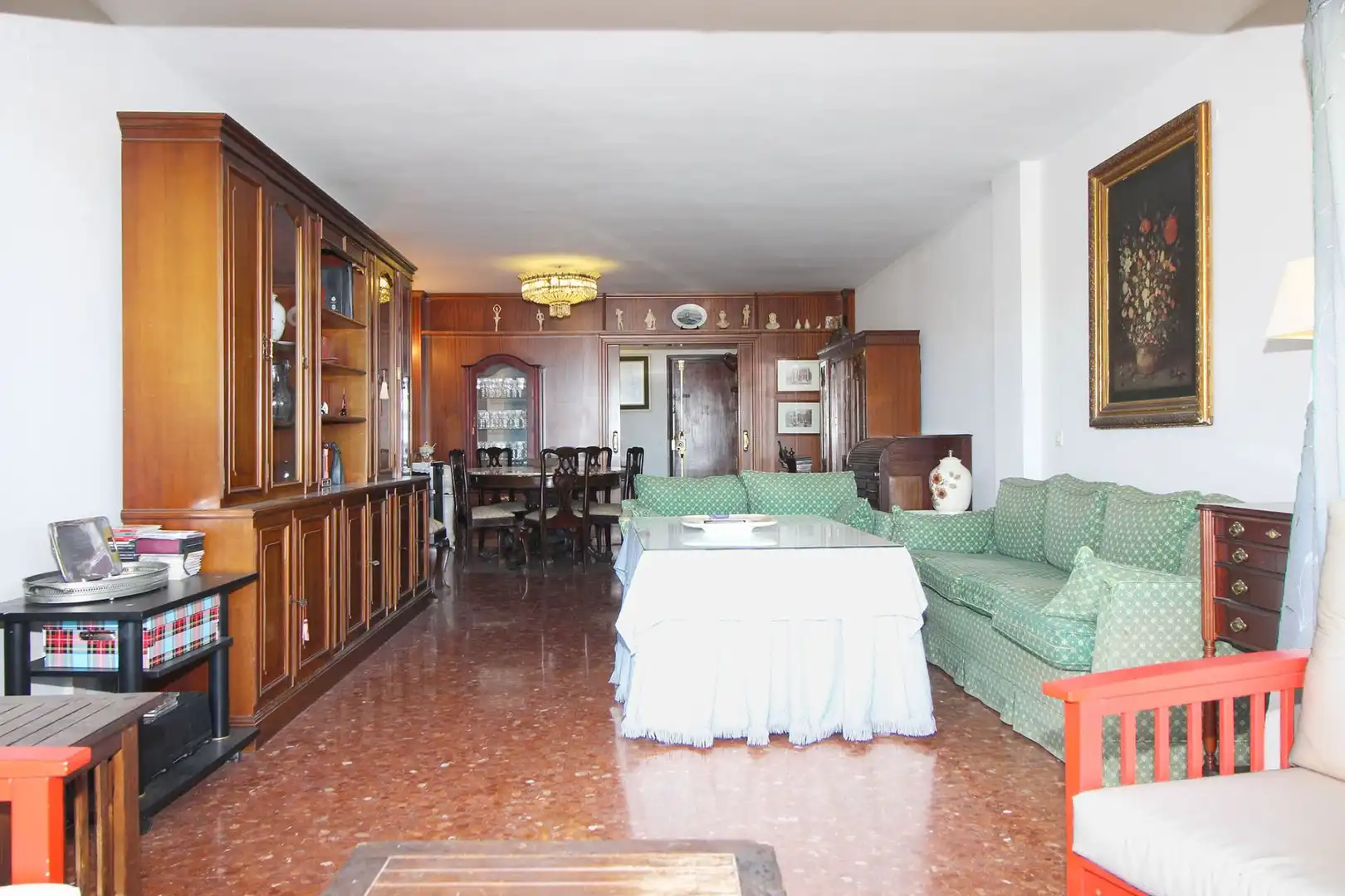 Sala d'estar de Pis en venda en Málaga amb Aire condicionat, Calefacció i Terrassa