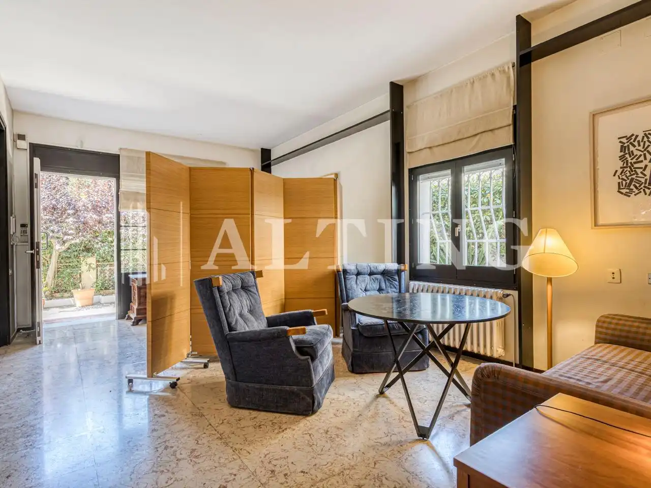 Living room of Office for rent in Barcelona  with Heating and Furnished