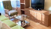 Living room of Flat to rent in  Madrid Capital  with Air Conditioner, Heating and Furnished