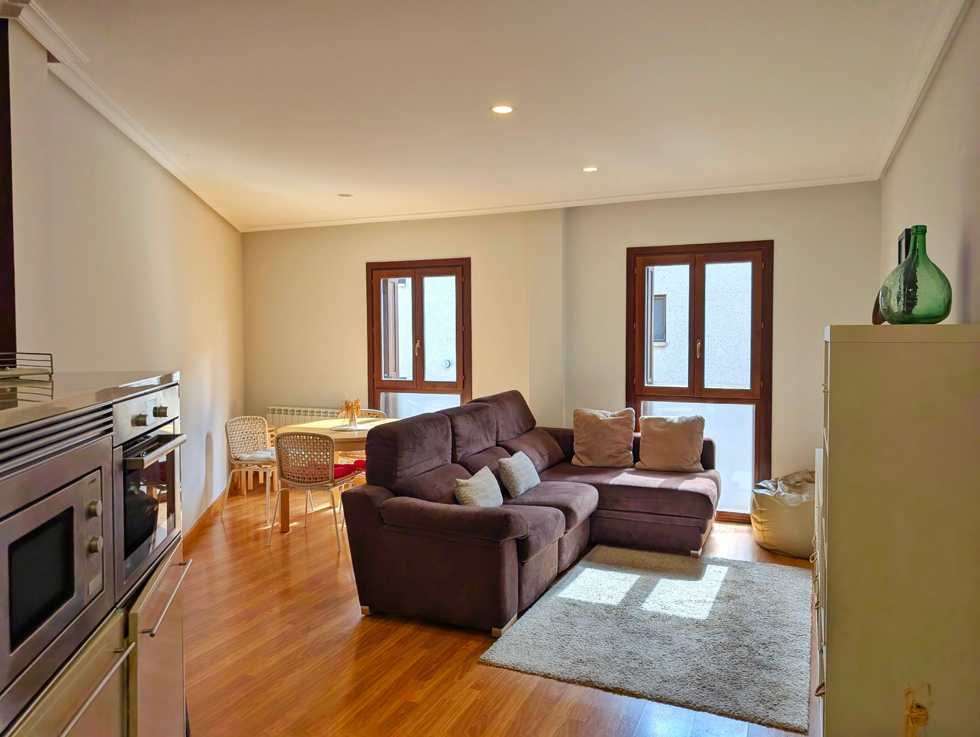 Living room of Flat for sale in Ojacastro  with Heating and Furnished