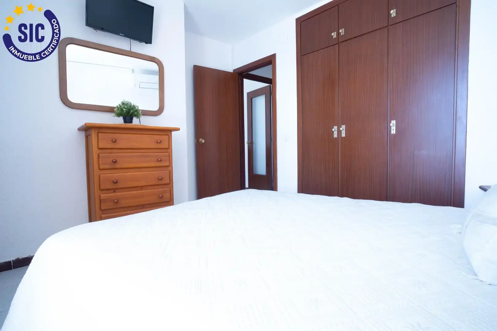 Schlafzimmer von Wohnungen zum Verkauf in Oropesa del Mar / Orpesa mit Klimaanlage, Terrasse und Möbliert