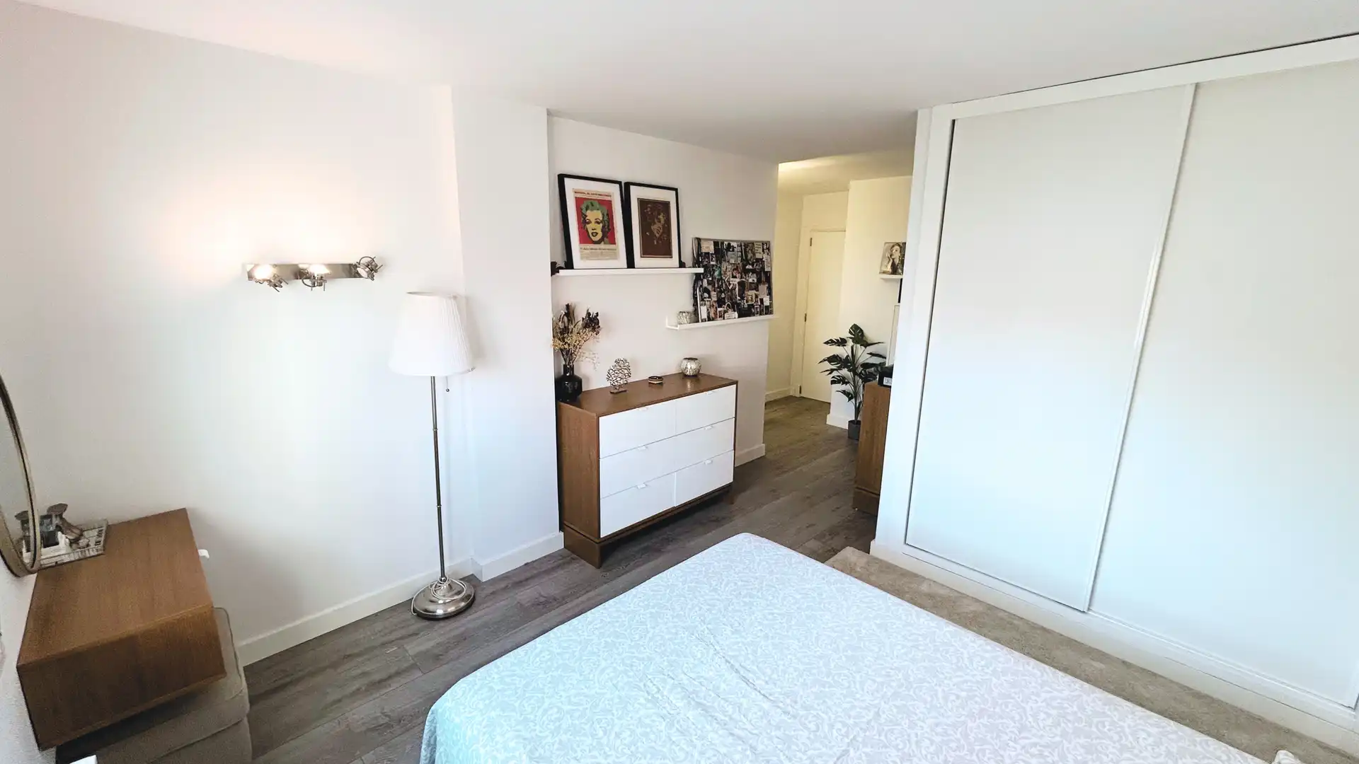 Bedroom of Flat for sale in  Palma de Mallorca  with Air Conditioner and Balcony