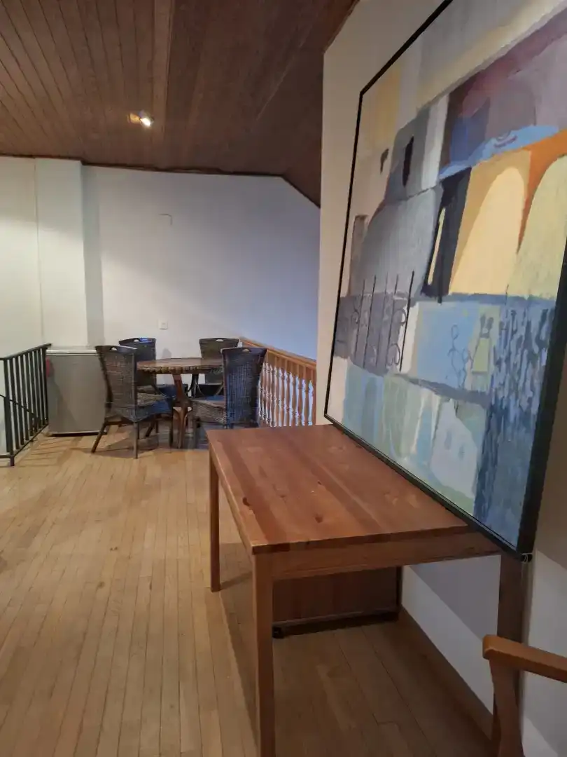 Esszimmer von Maisonette zur Miete in Cáceres Capital mit Klimaanlage