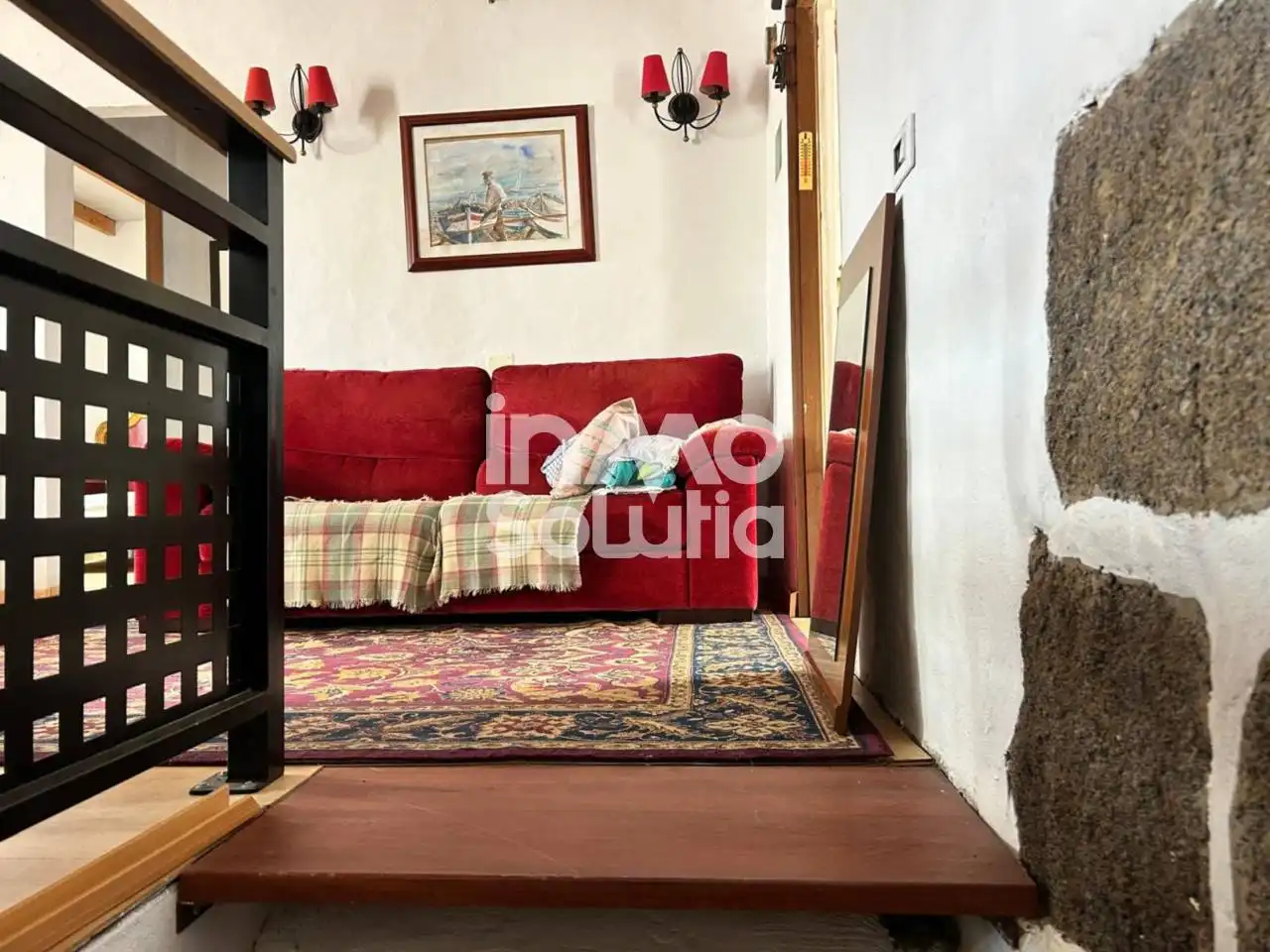 Sala de estar de Casa adosada en venta en Gáldar con Terraza